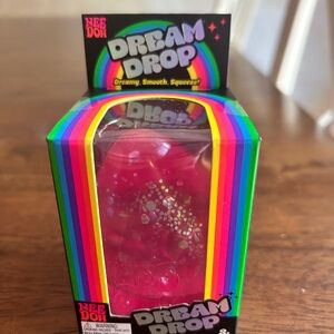Nee Doh 🔥🩷 Dream Drop Sensory Squish Toy - Pink Glitter
